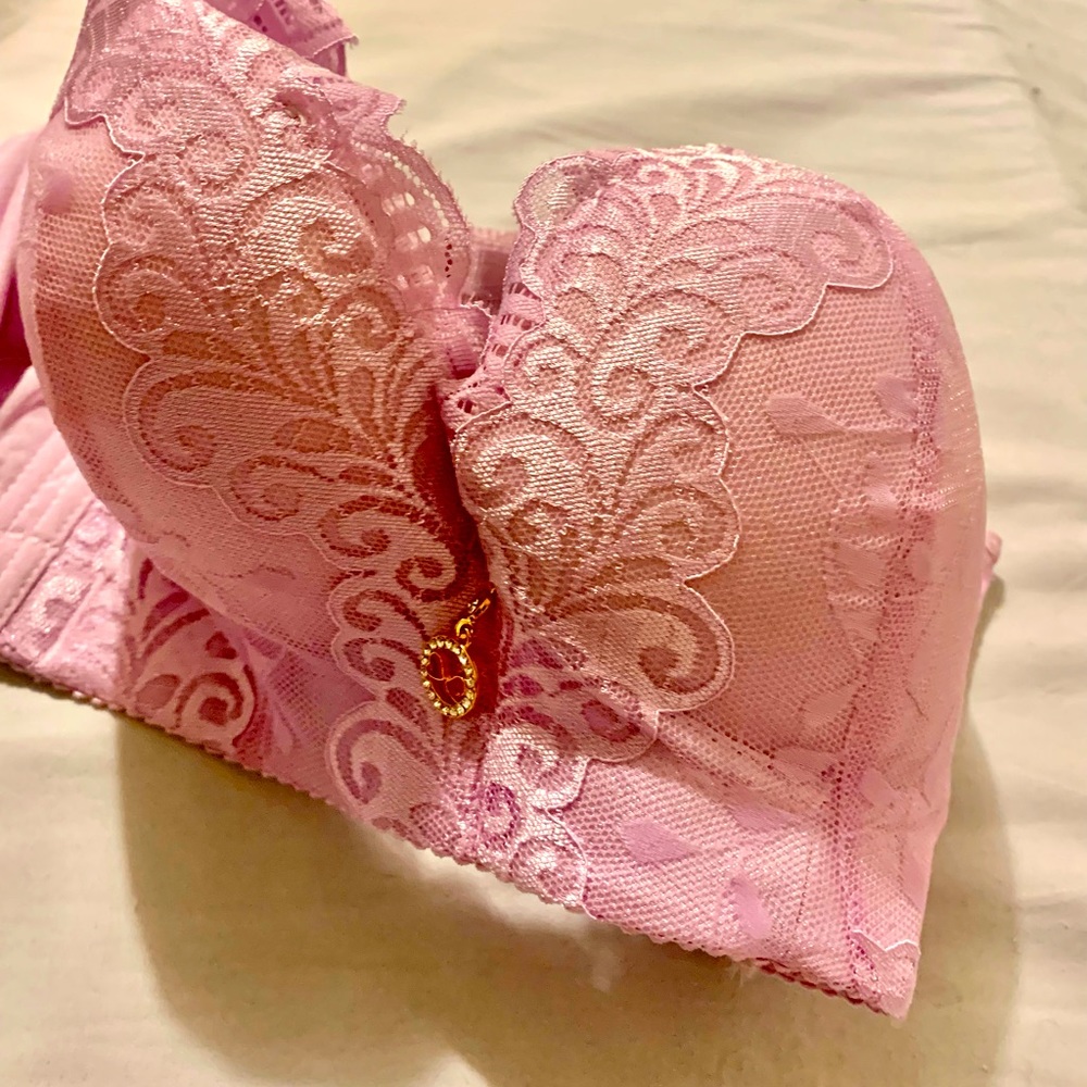 💜GORGEOUS LILAC LACE MUSHIQI BRA IN SIZE 40/90E ~~ NEW WITH TAGS❣️💜